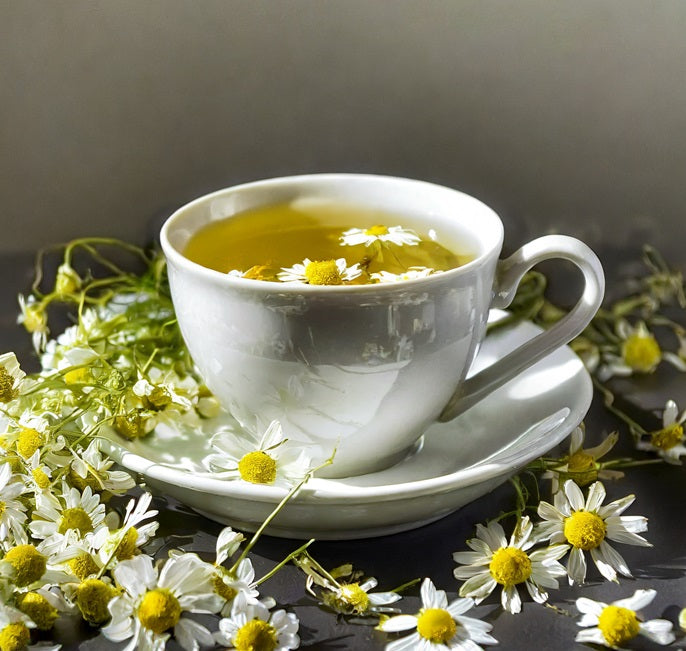 カモミールブレンドティー通販ー国産カモミール×ほうじ茶 『琥珀の夜