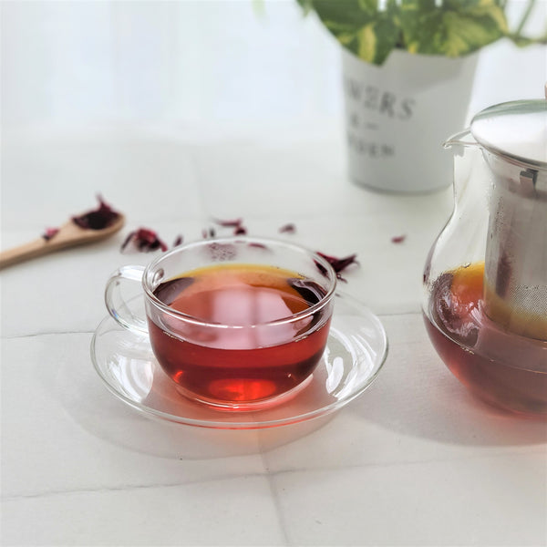 国産ハーブハイビスカス×紅茶  南国の甘い香りと程よい酸味 『ルビー色のときめき』 80g