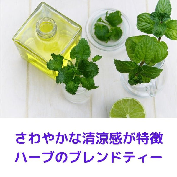 国産スペアミント×緑茶  すっきりとしたミントの風味  『真夏の夢』 80g